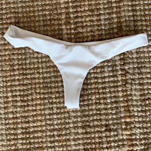 coulborne white bikini bottoms